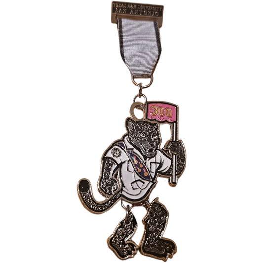 0 Texas A&M Univerity San Antonio "Black Panther" Fiesta Medal