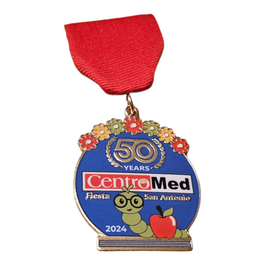 2024 CentroMed "50 years" Fiesta Medal