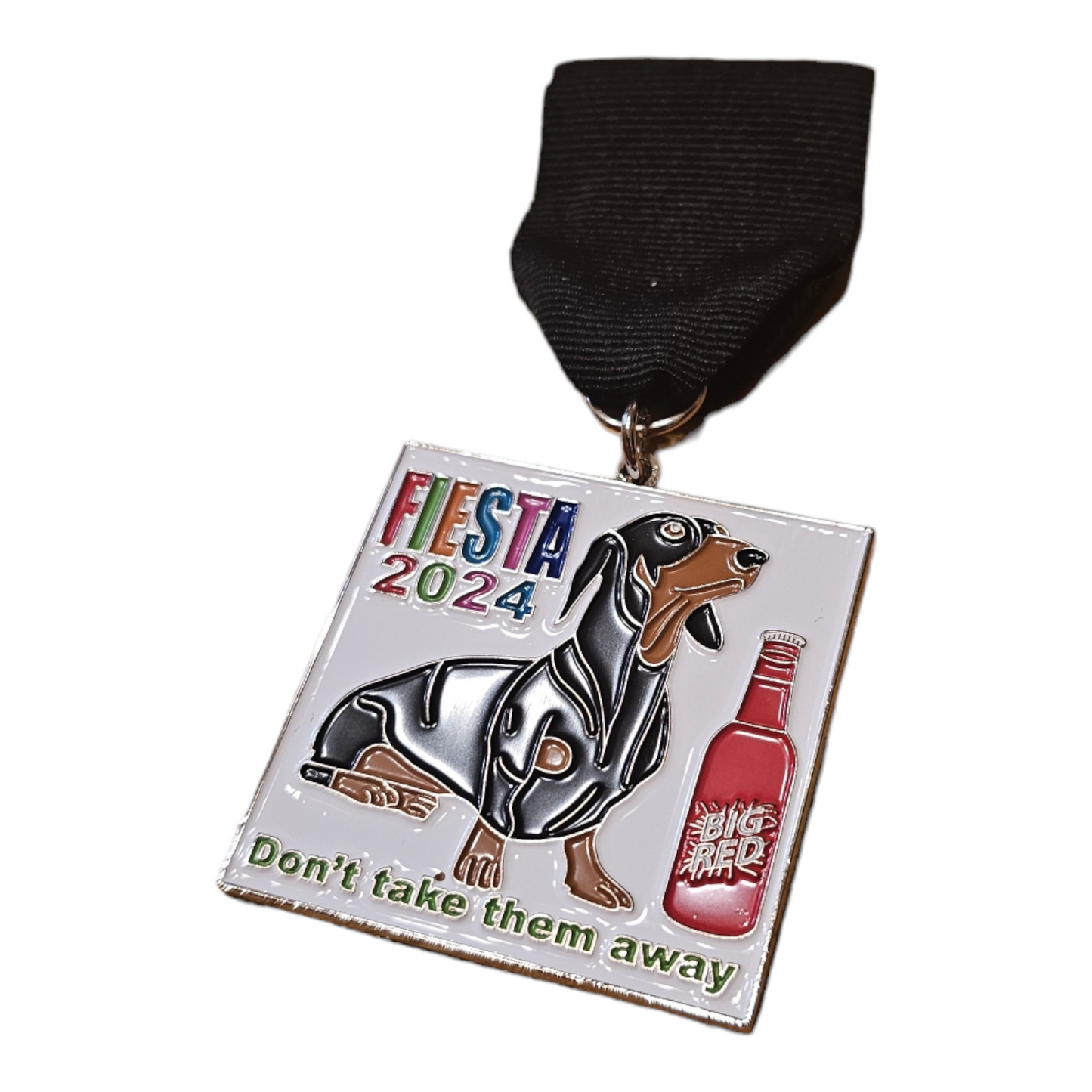 2024 Dachshund Weiner Weenie Dog "Big Red" Fiesta Medal