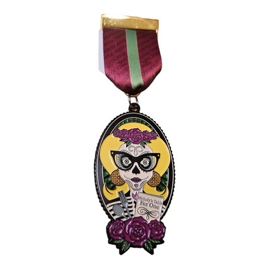 2024 Melody's Table "Woman Skeleton" Fiesta Medal