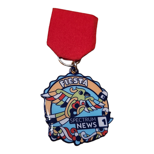 0 Spectrum News 1 "Parrot" Fiesta Medal