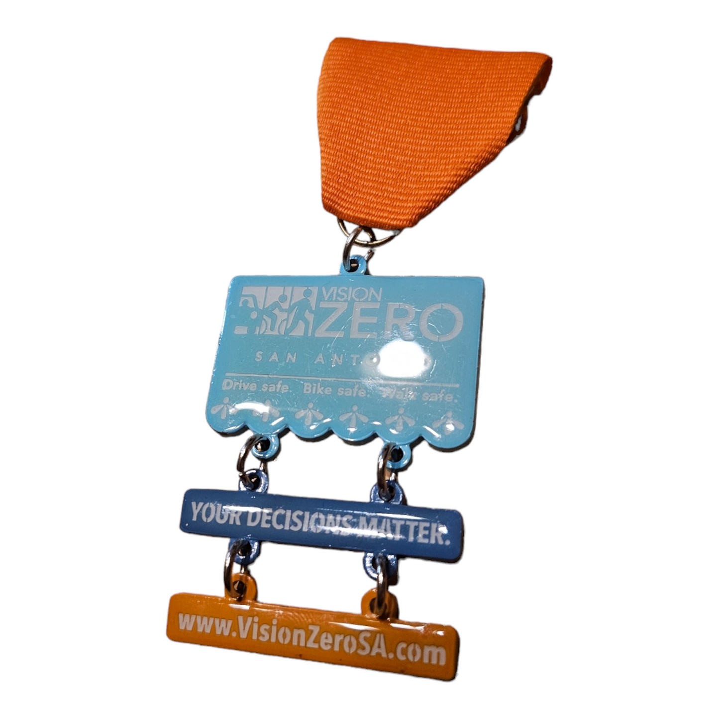 0 Vision Zero "Flag Drape" Fiesta Medal