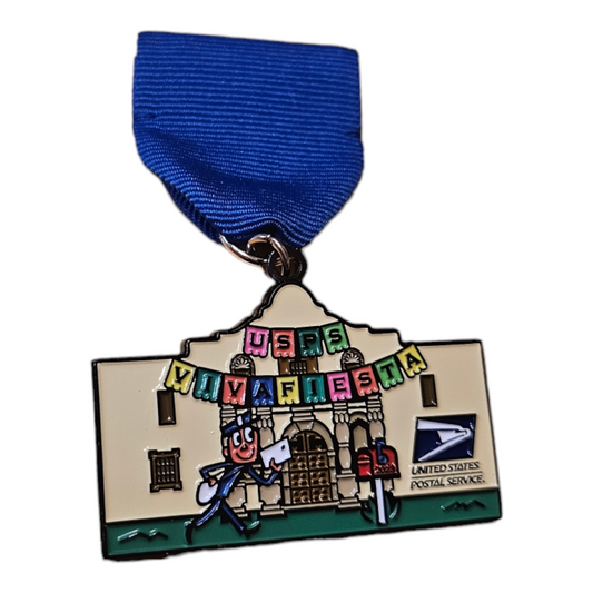 2023 USPS "Mr. Zip Alamo Mail" Fiesta Medal