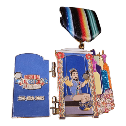 2023 Medina Best Plumbing "Close Door Port a Potty" Fiesta Medal