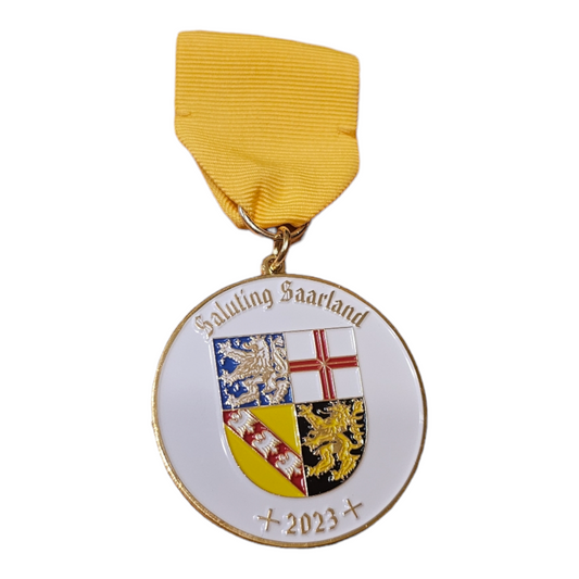 2023 Saluting Saarland "Crest" Fiesta Medal