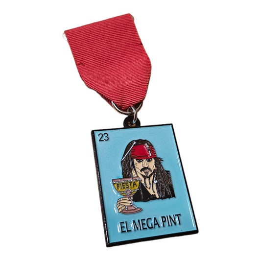 2023 El Mega Pint "Jack Sparrow" Fiesta Medal