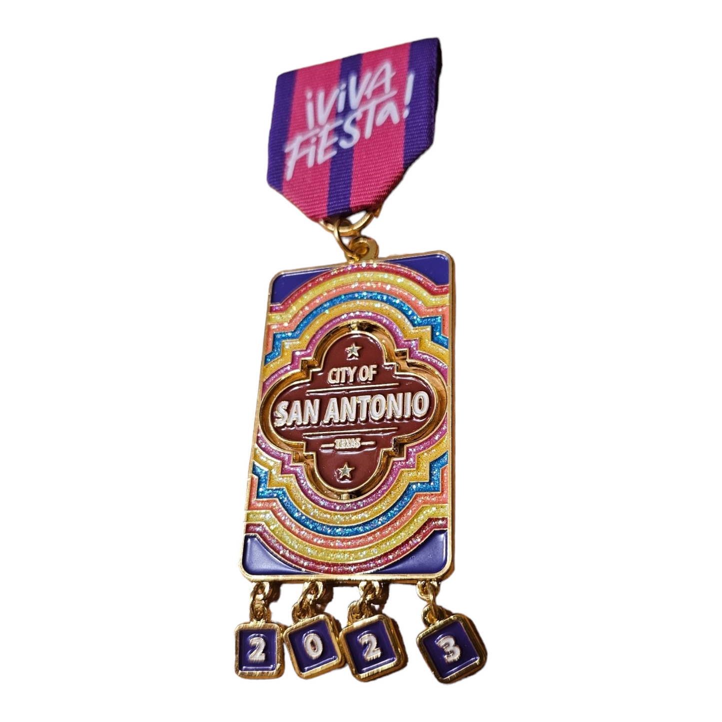 2023 City of San Antonio "spinner" Fiesta Medal