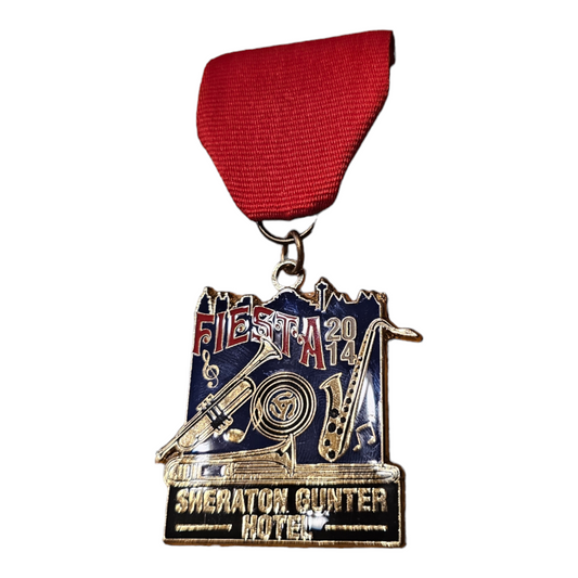 2014 Sheraton Gunter Hotel "Jazz" Fiesta Medal