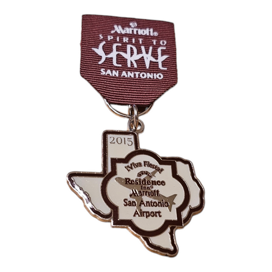 2015 Residence Inn Airport "Texas Plane" Fiesta Medal