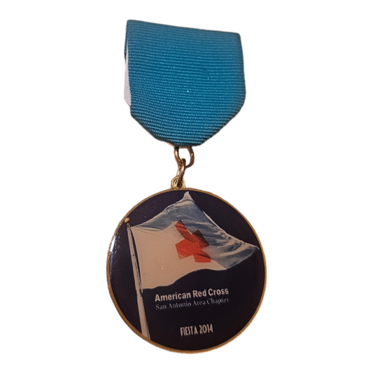 2014 American Red Cross "White Flag" Fiesta Medal