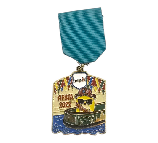 2022 Yelp Fiesta Float Medal