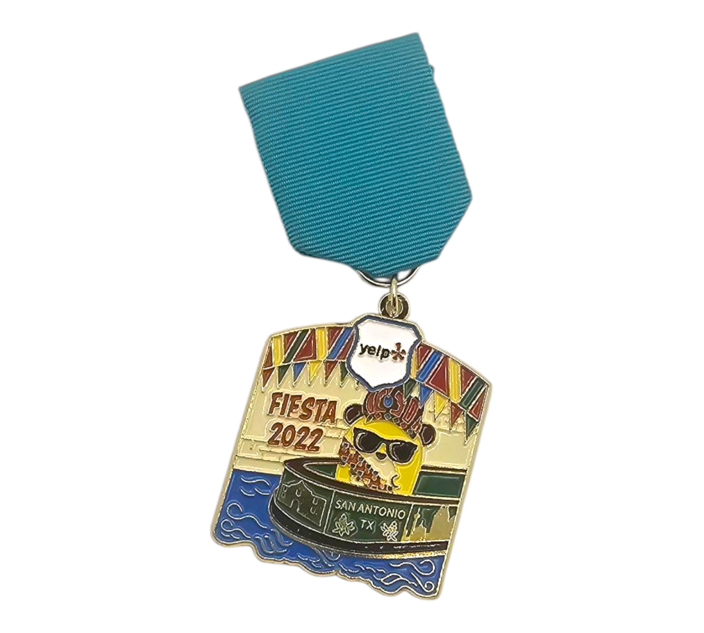 2022 Yelp Fiesta Float Medal