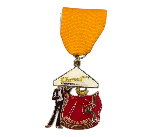 2022 Comet Cleaners Folklorico Clothes Fiesta Medal