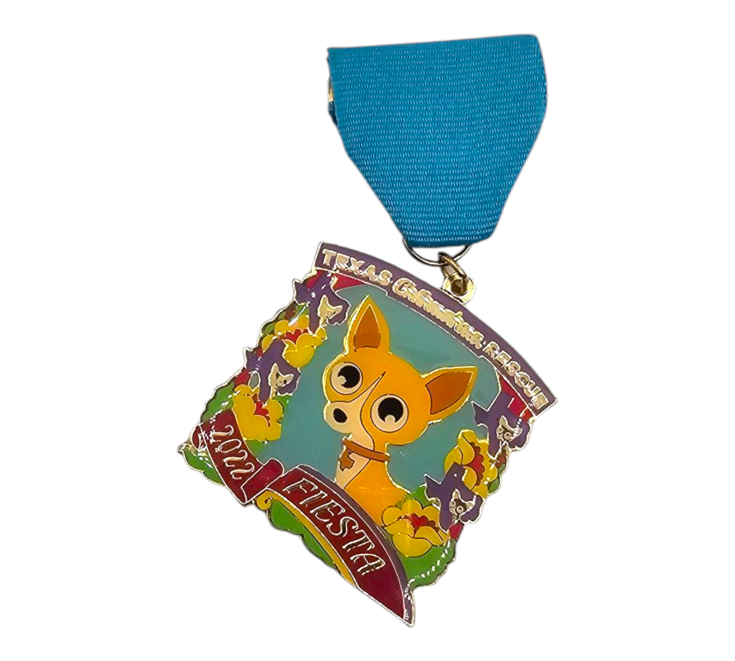 2022 Texas Chihuahua Rescue Fiesta Medal