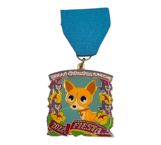 2022 Texas Chihuahua Rescue Fiesta Medal