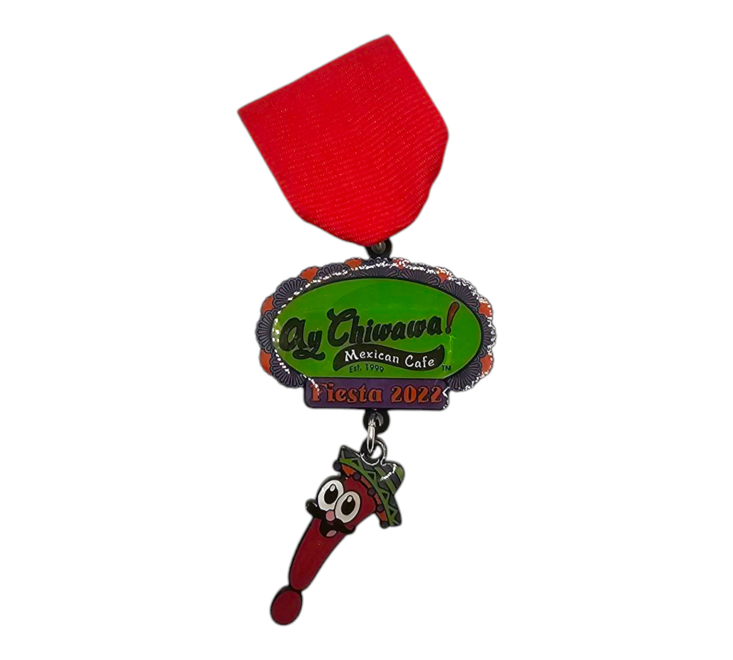 2022 Ay Chiwawa Mexican Cafe Fiesta Medal