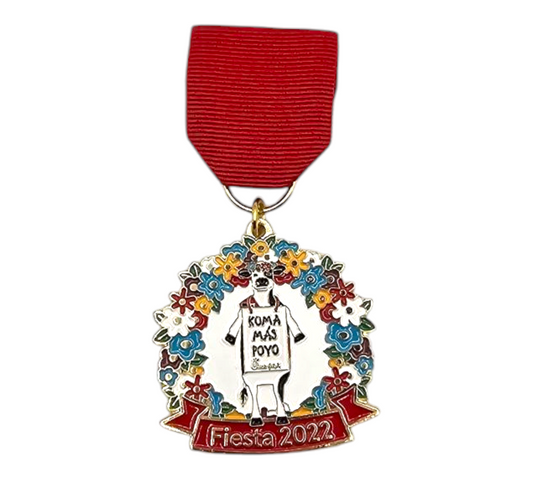 2022 Chick-fil-a Como mas Pollo Fiesta Medal