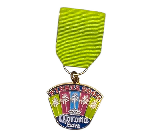 2009 Corona Extra Palm Trees Fiesta Medal