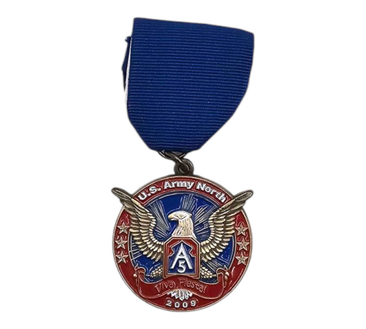 2009 U.S. Army North Eagle A5 Fiesta Medal