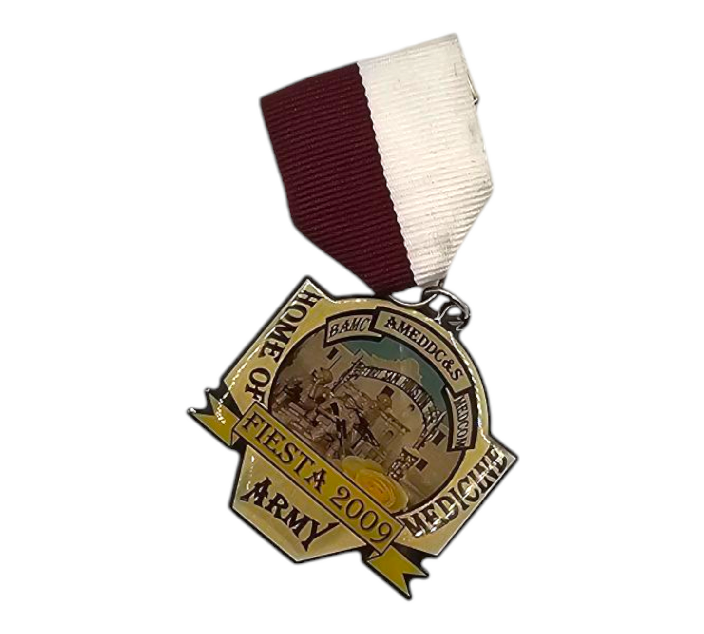 2009 BAMC Fort Sam Houston Alamo Army Fiesta Medal