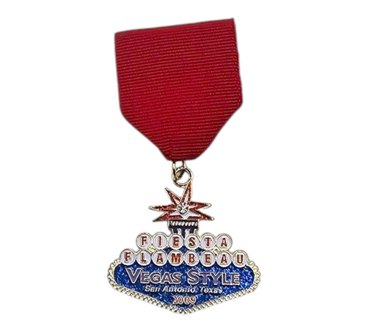 2009 Fiesta Flambeau Vegas Style Diamond Fiesta Medal