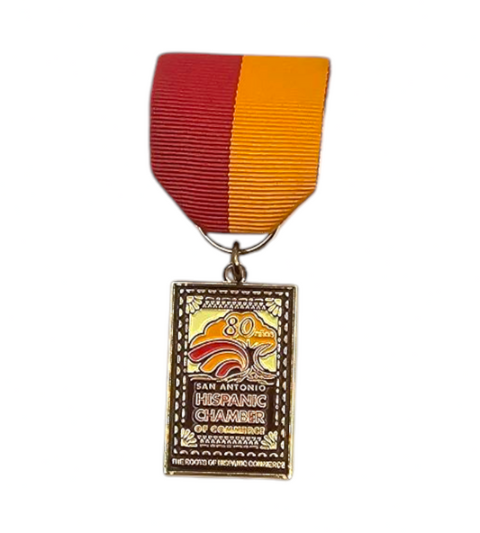 2009 80 Anos San Antonio Hispanic Chamber of Commerce Fiesta Medal