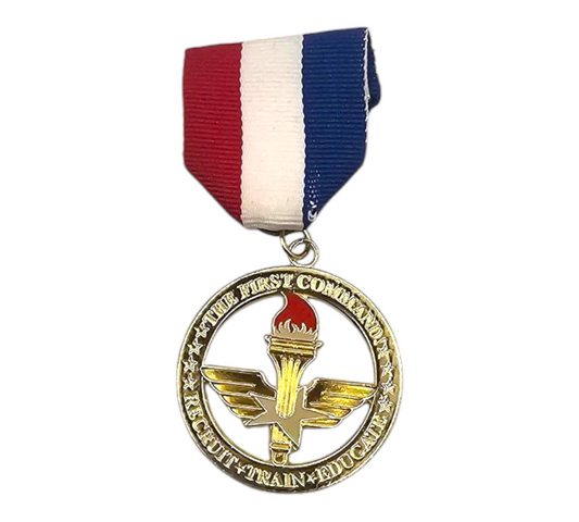 2009 US Air Force the First Command Torch Wings Fiesta Medal