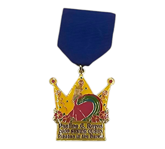 2009 Pauline Reyes Pinatas in the Barrio Queen Fiesta Medal