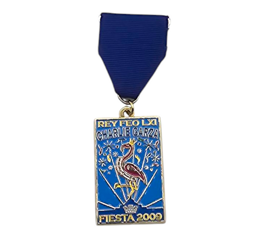 2009 Rey Feo LXI Charlie Garza Fiesta Medal