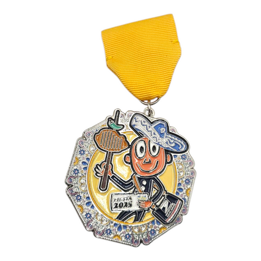 2025 USPS Post Office Mr. ZIP Zippy "Chicken on a Stick" Fiesta Medal
