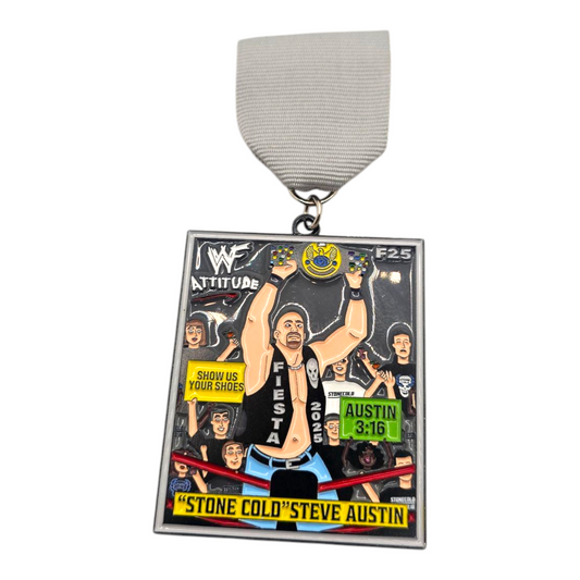 2025 WWF Stone Cold Steve Austin Fiesta Medal