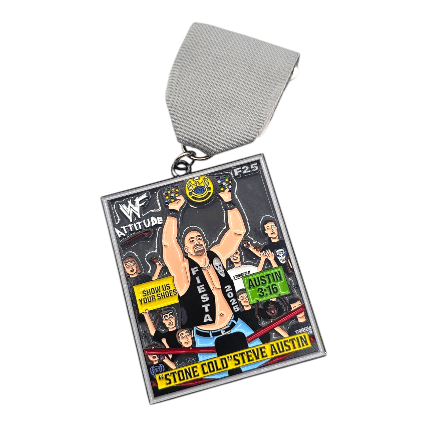 2025 WWF Stone Cold Steve Austin Fiesta Medal
