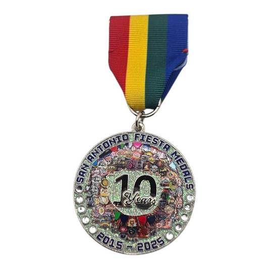 2025 San Antonio Fiesta Medal "10 year Anniversary" Fiesta Medal