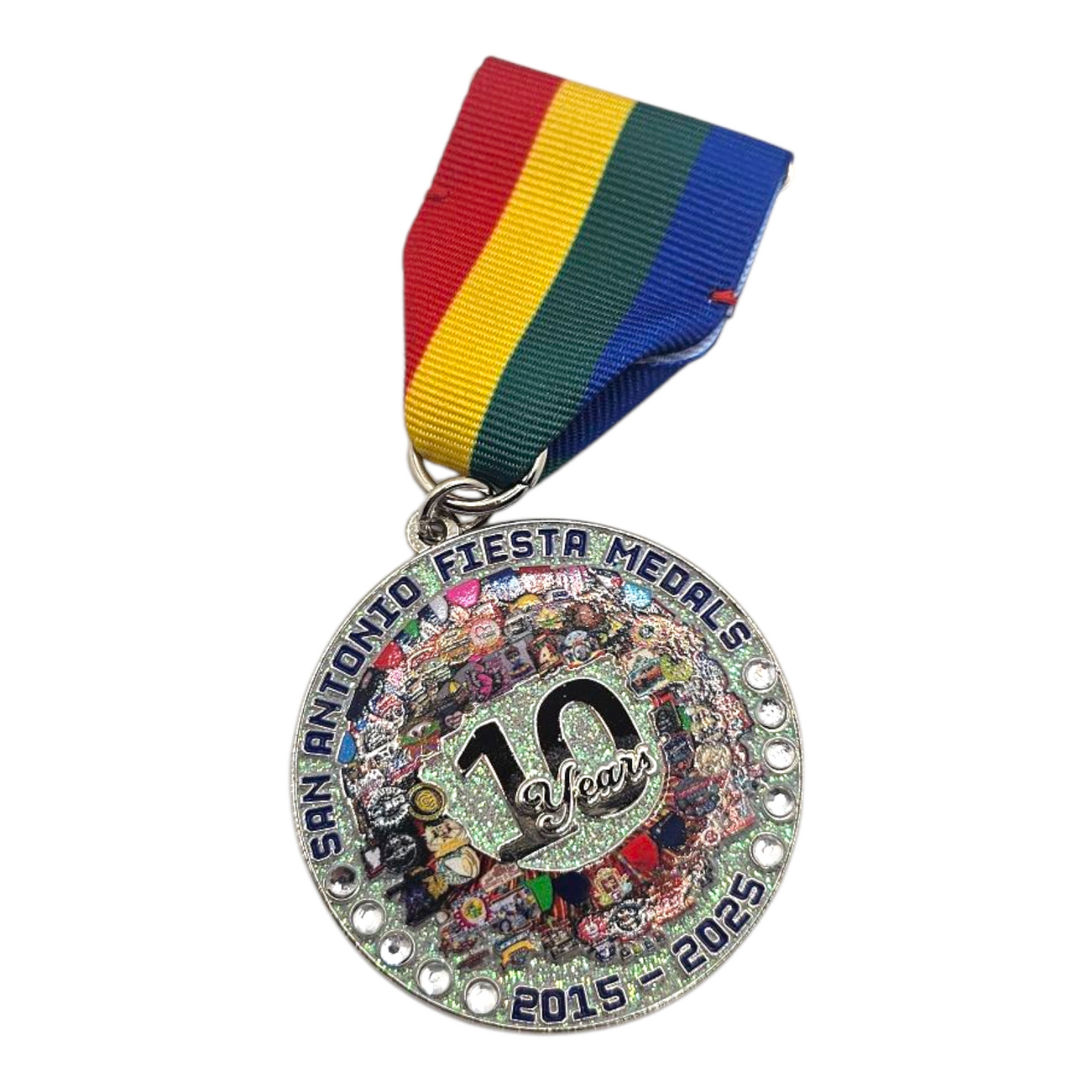 2025 San Antonio Fiesta Medal "10 year Anniversary" Fiesta Medal