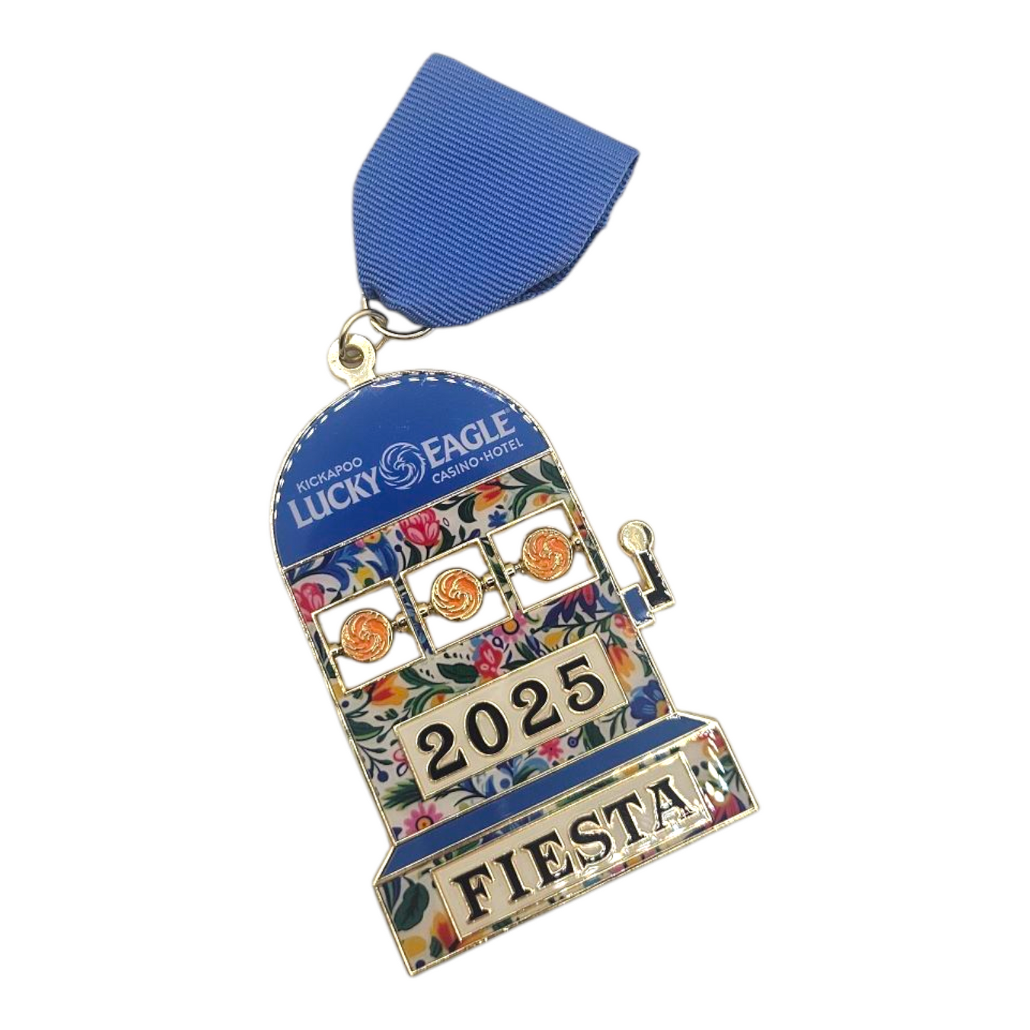 2025 Lucky Eagle Casino Slot Machine Fiesta Medal