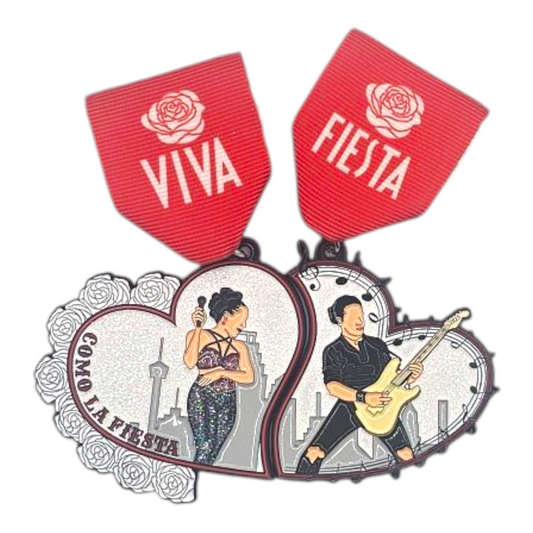 0 Como La Fiesta Selena Chris Guitar Viva Fiesta Medal
