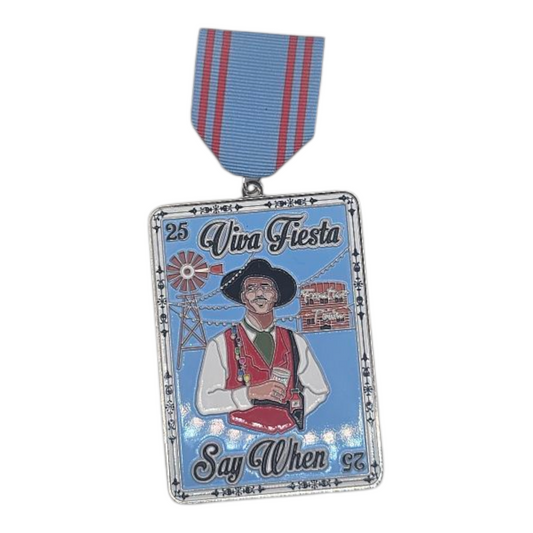 2025 Tombstone Doc Holiday Say When Playing Card Fiesta Medal