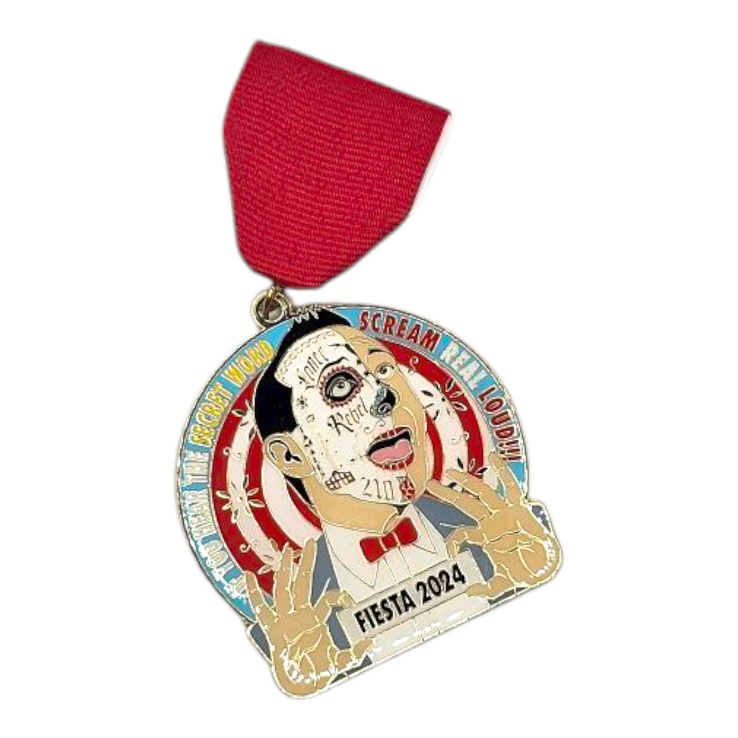 2024 PeeWee Herman Scream Fiesta Medal