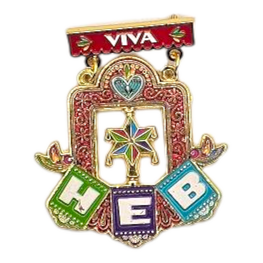 0 HEB Spinner Pinata Arch Viva Fiesta Medal