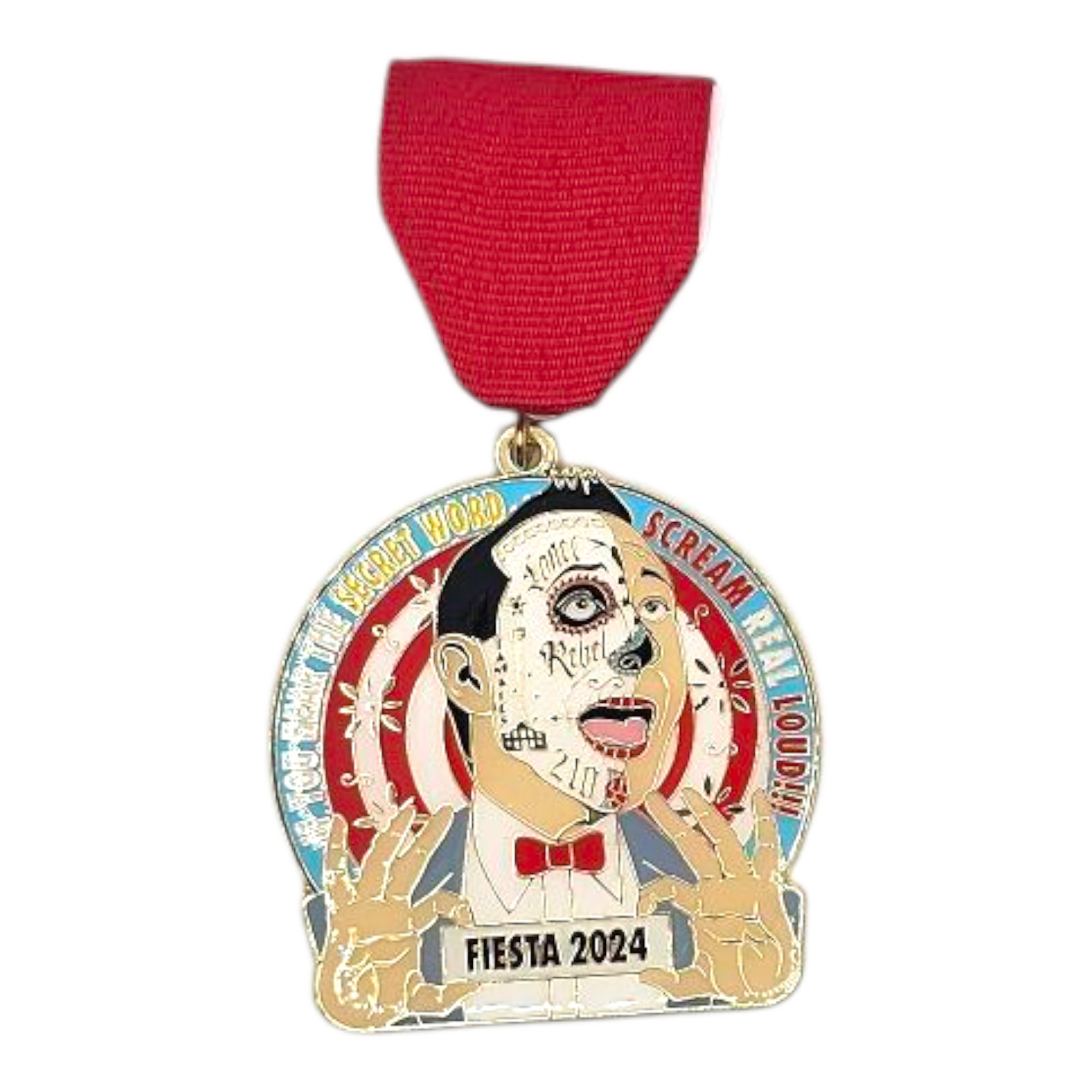2024 PeeWee Herman Scream Fiesta Medal