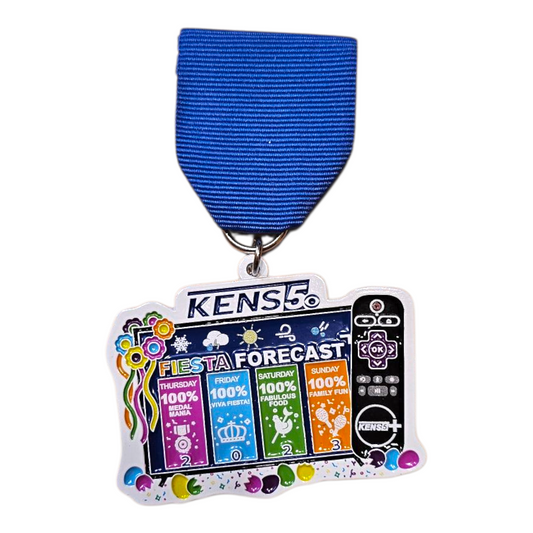 0 Kens 5 Fiesta Forcast Fiesta Medal
