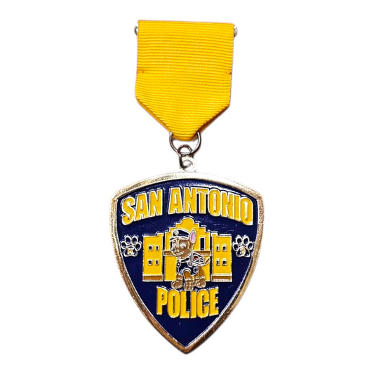0 San Antonio Police Paw Patrol Shield Fiesta Medal