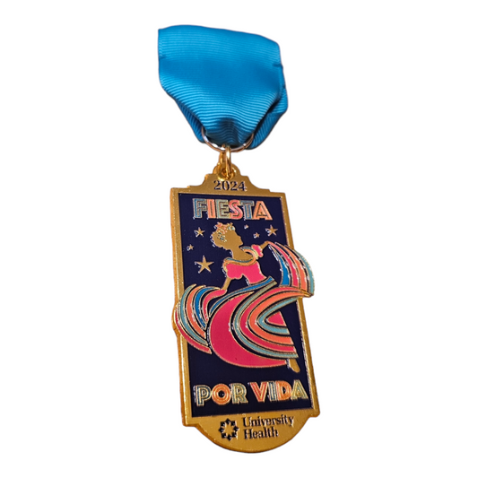 2024 University Health Fiesta Por Vida Fiesta Medal